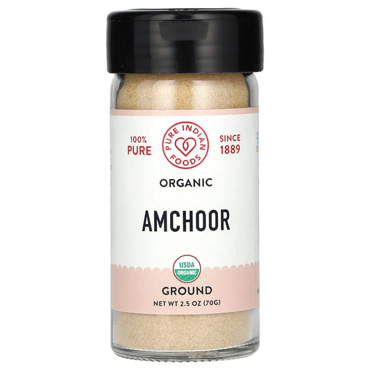 Pure Indian Foods, Organic Ground Amchoor, 2.5 oz (70 g) - Image 1