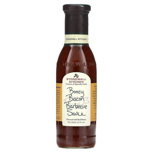Stonewall Kitchen, Boozy Bacon Barbecue Sauce, 11 fl oz (330 ml) - Image 1