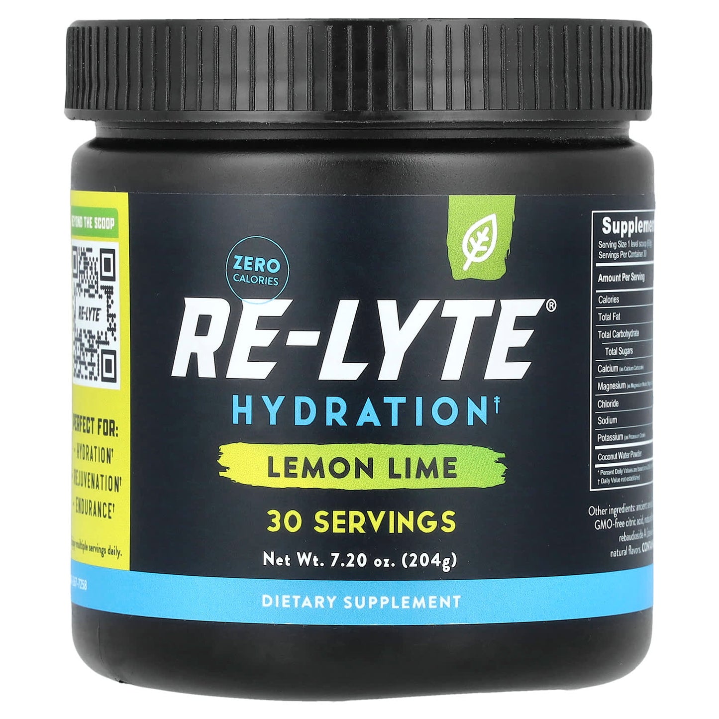 Redmond Trading Company, Re-Lyte® Hydration, Lemon Lime, 7.2 oz (204 g) - Image 1