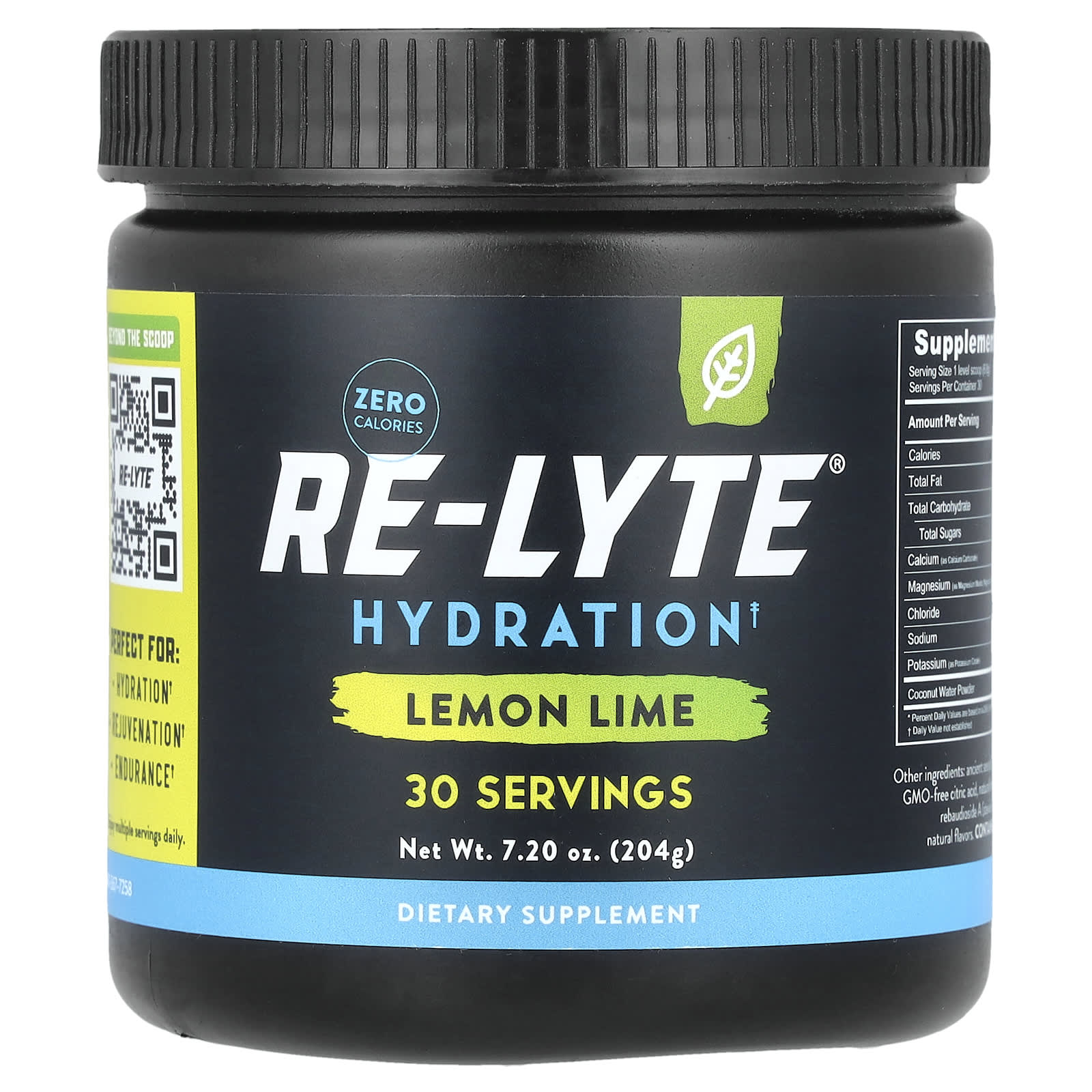 Redmond Trading Company, Re-Lyte® Hydration, Lemon Lime, 7.2 oz (204 g) - Image 1