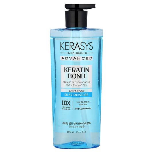 Kerasys, Advanced, Keratin Bond Shampoo, Silky Moisture, 20.2 fl oz (600 ml) - Image 1
