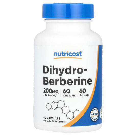 Nutricost, Dihydroberberine, 200 mg, 60 Capsules - Image 1