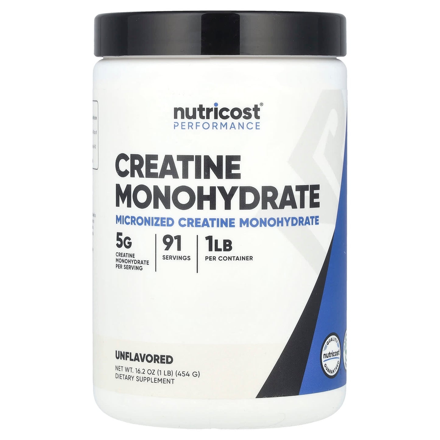 Nutricost, Performance, Creatine Monohydrate, Unflavored, 1 lb (454 g) - Image 1