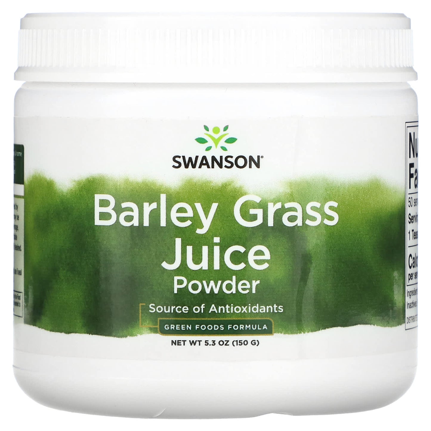 Swanson, Barley Grass Juice Powder, 5.3 oz (150 g) - Image 1