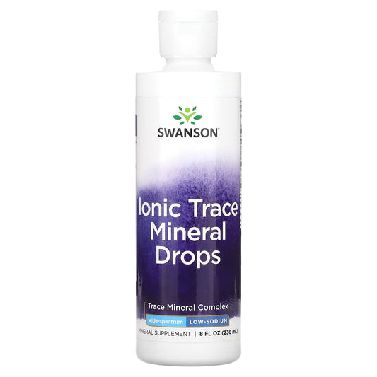 Swanson, Ionic Trace Mineral Drops, 8 fl oz (236 ml) - Image 1