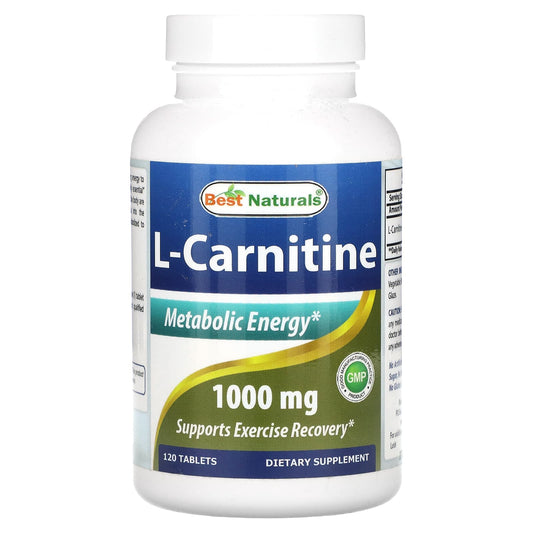 L-Carnitine 1000mg - Metabolic Energy Supplement for Exercise Recovery - Image 1