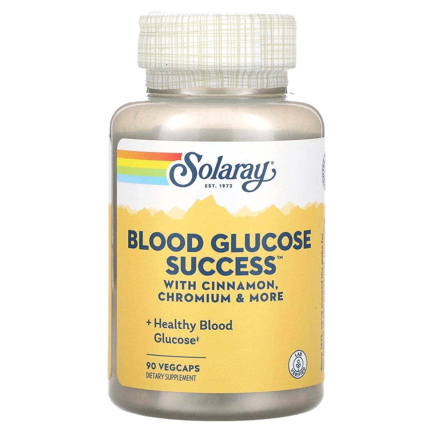 Solaray, Blood Glucose Success, 90 VegCaps - Image 1