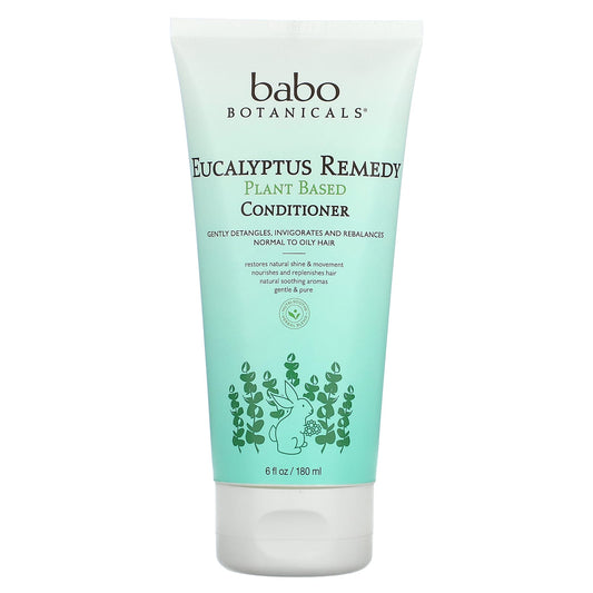 Eucalyptus Remedy Conditioner for Normal to Oily Hair, Plant-Based, 6 fl oz - Image 1