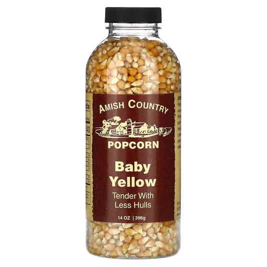 Gourmet Baby Yellow Popcorn - Non-GMO & Kosher - Image 1