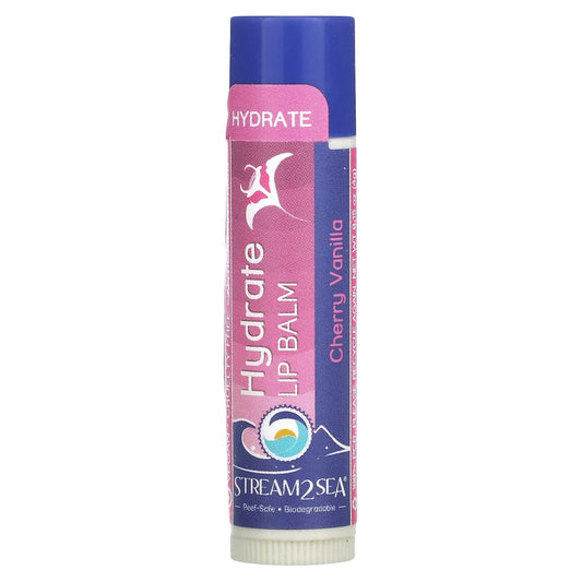 Stream2Sea, Hydrate Lip Balm, Cherry Vanilla, 0.15 oz (4 g) - Image 1