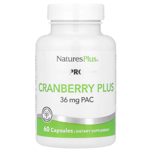 NaturesPlus, PRO Cranberry Plus, 60 Capsules (350 mg per Capsule) - Image 1