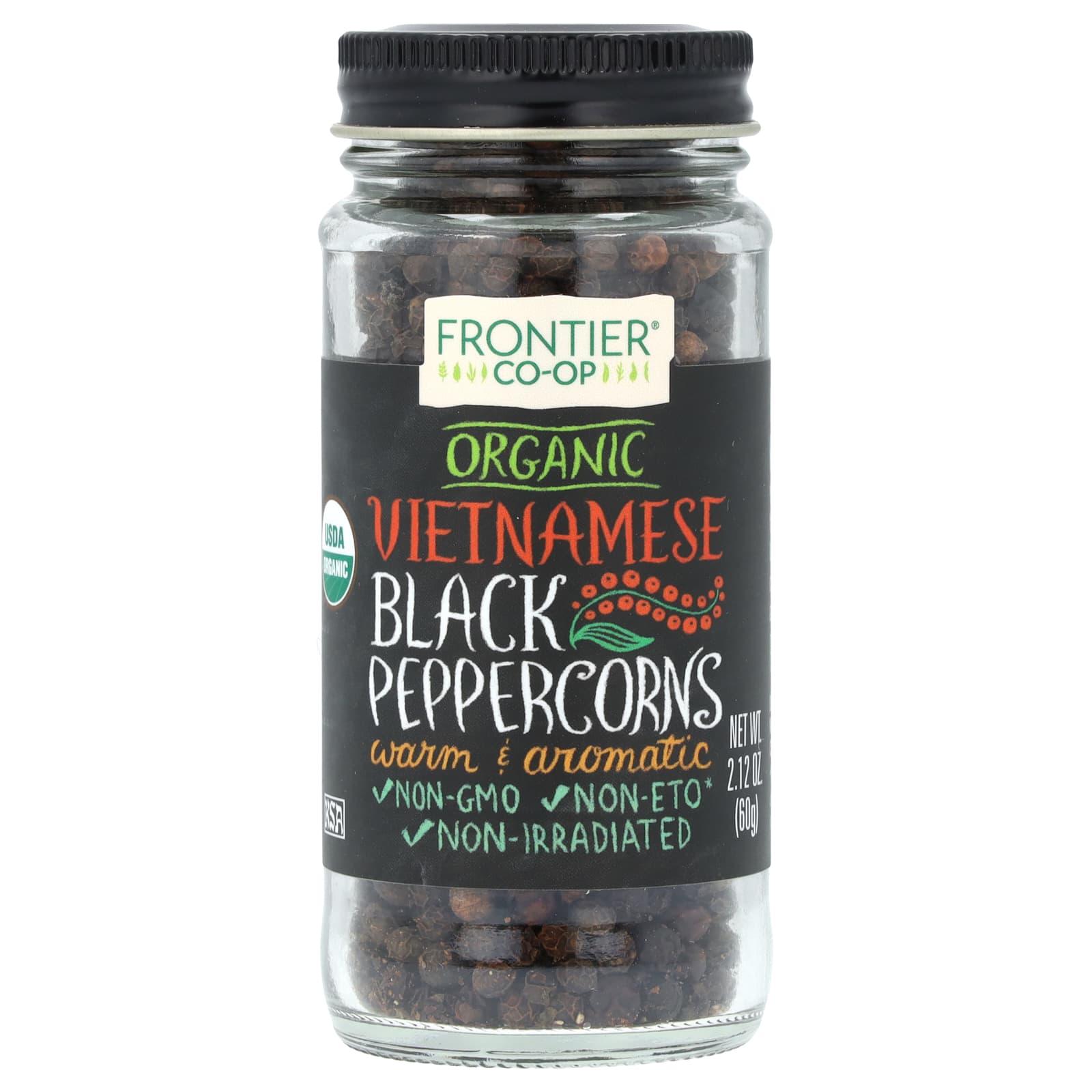 Organic Vietnamese Black Peppercorns for Superior Flavor - Image 1