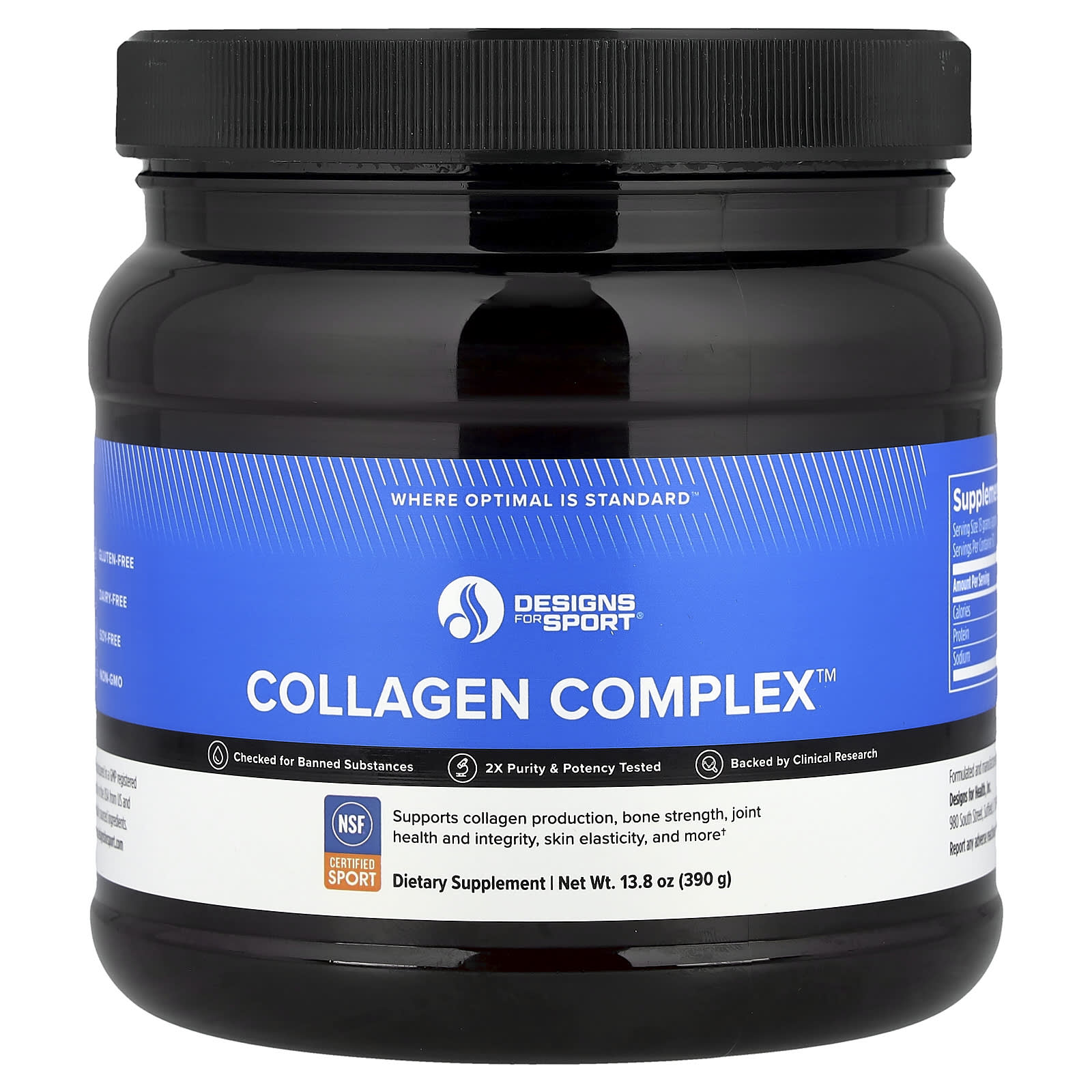 Optimize Your Performance with Designs For Health Collagen Complex® - Image 1