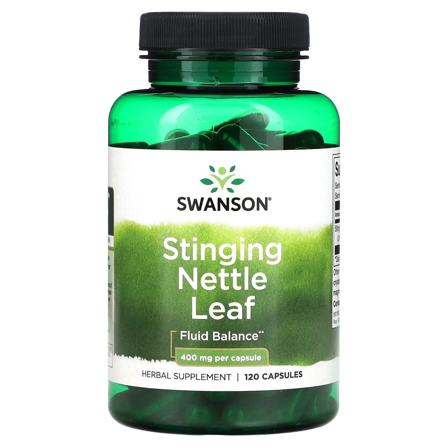 Swanson, Stinging Nettle Leaf, 400 mg , 120 Capsules - Image 1