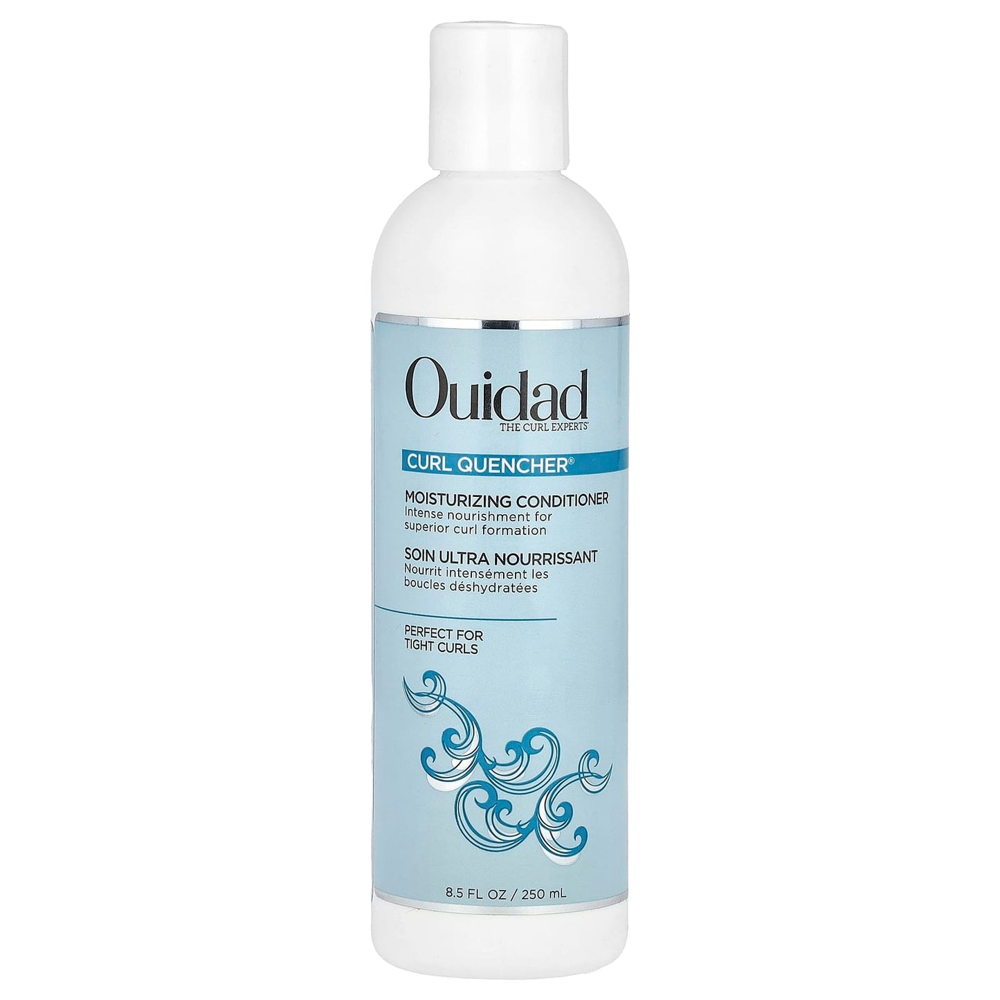 Ouidad, Curl Quencher®, Moisturizing Conditioner, Tight Curls, 8.5 fl oz (250 ml) - Image 1