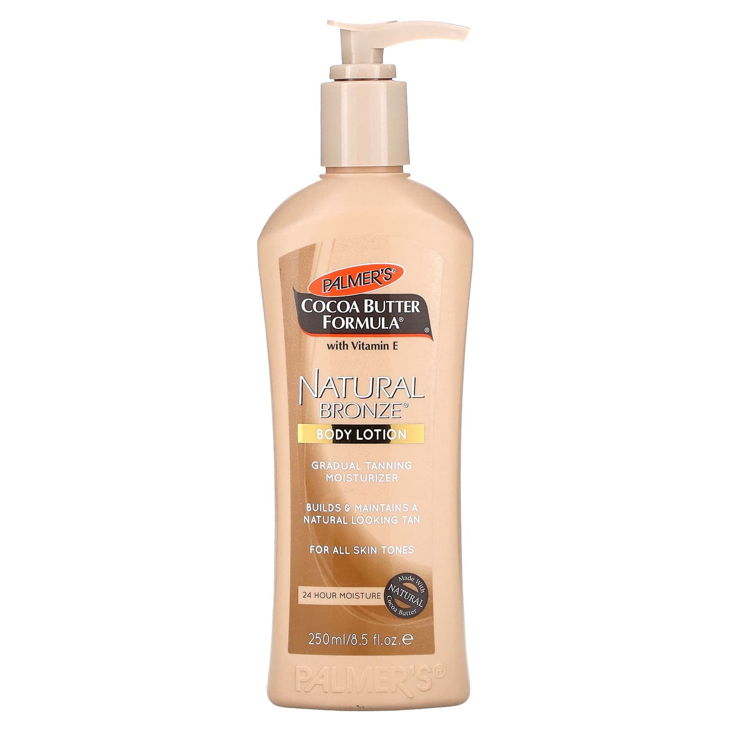 Palmer's, Cocoa Butter Formula® with Vitamin E, Natural Bronze Body Lotion, 8.5 fl oz (250 ml) - Image 1