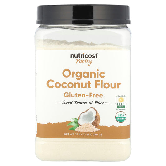 Nutricost, Pantry, Organic Coconut Flour, 32.4 oz (907 g) - Image 1