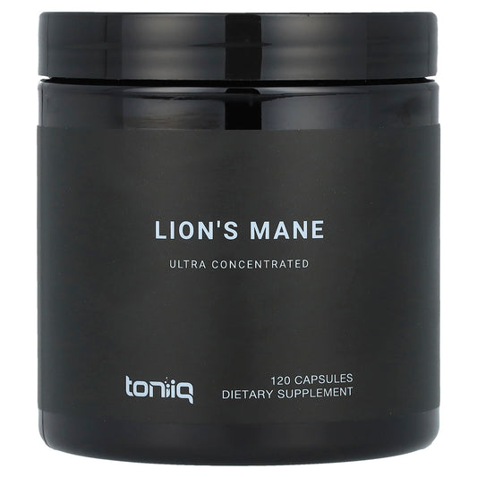 Toniiq, Lion's Mane, 120 Capsules (600 mg per Capsule) - Image 1