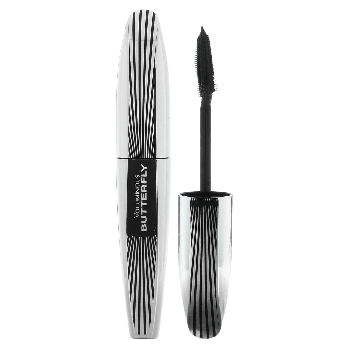 L'Oréal, Voluminous, Butterfly Mascara, 868 Blackest Black, 0.22 fl oz (6.7 ml) - Image 1