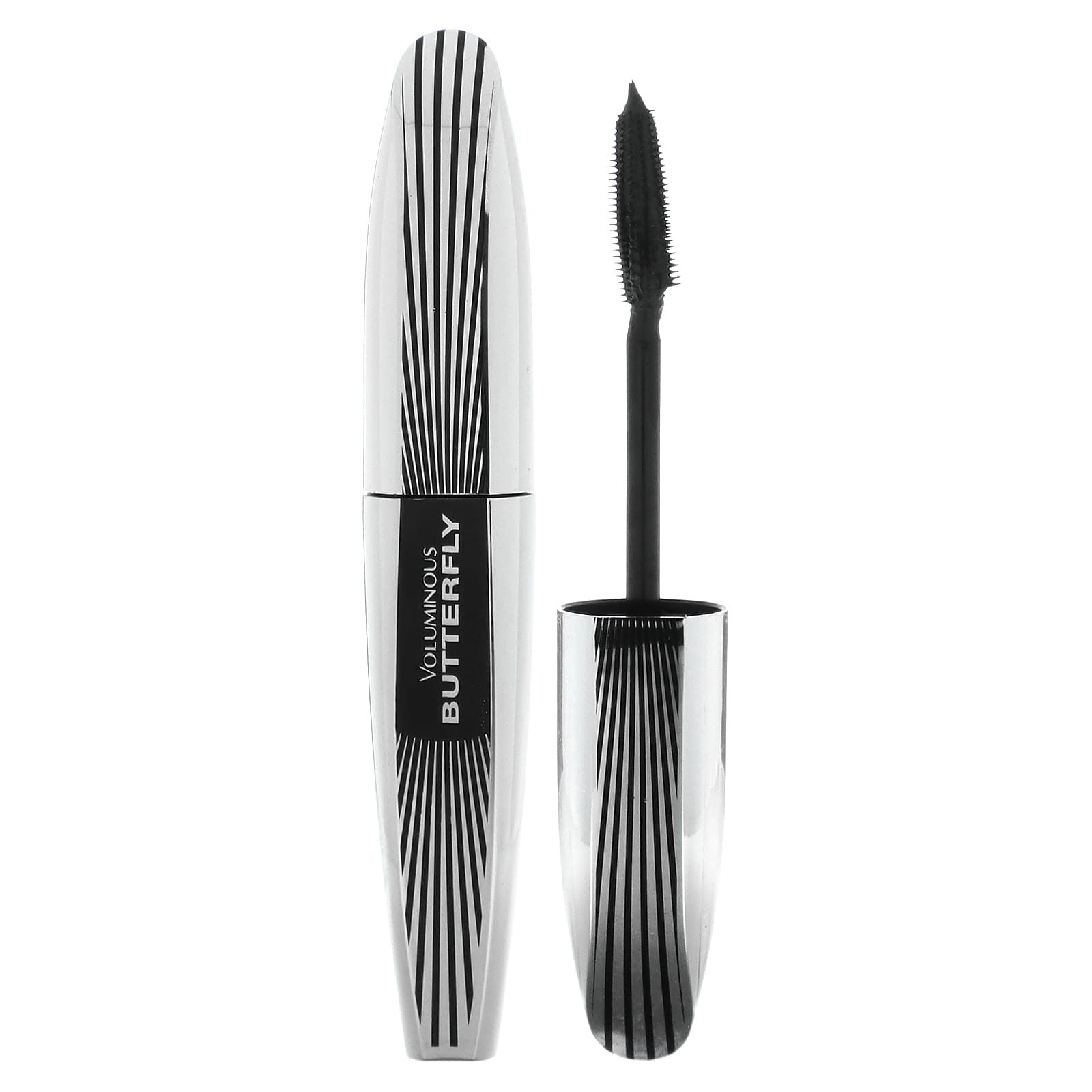 L'Oréal, Voluminous, Butterfly Mascara, 868 Blackest Black, 0.22 fl oz (6.7 ml) - Image 1
