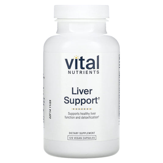 Vital Nutrients, Liver Support, 120 Vegan Capsules - Image 1