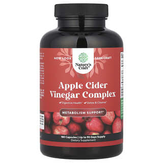 Nature's Craft Apple Cider Vinegar Complex for Digestive Health