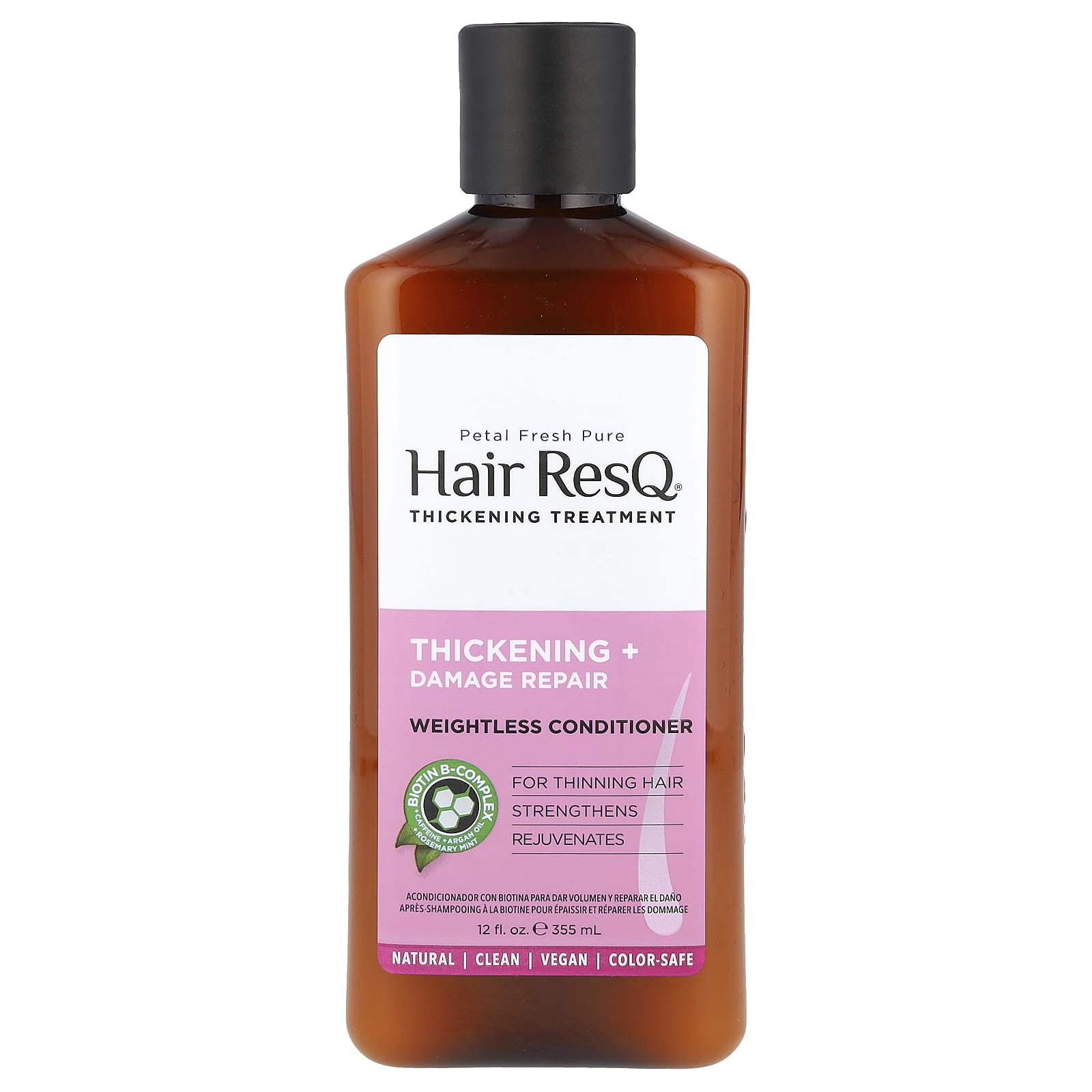 Petal Fresh, Hair ResQ®, Thickening Treatment, Weightless Conditioner, 12 fl oz (355 ml) - Image 1