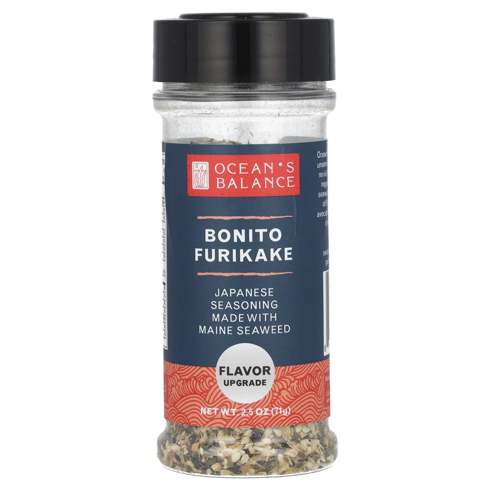 Ocean's Balance, Bonito Furikake, 2.5 (71 g) - Image 1