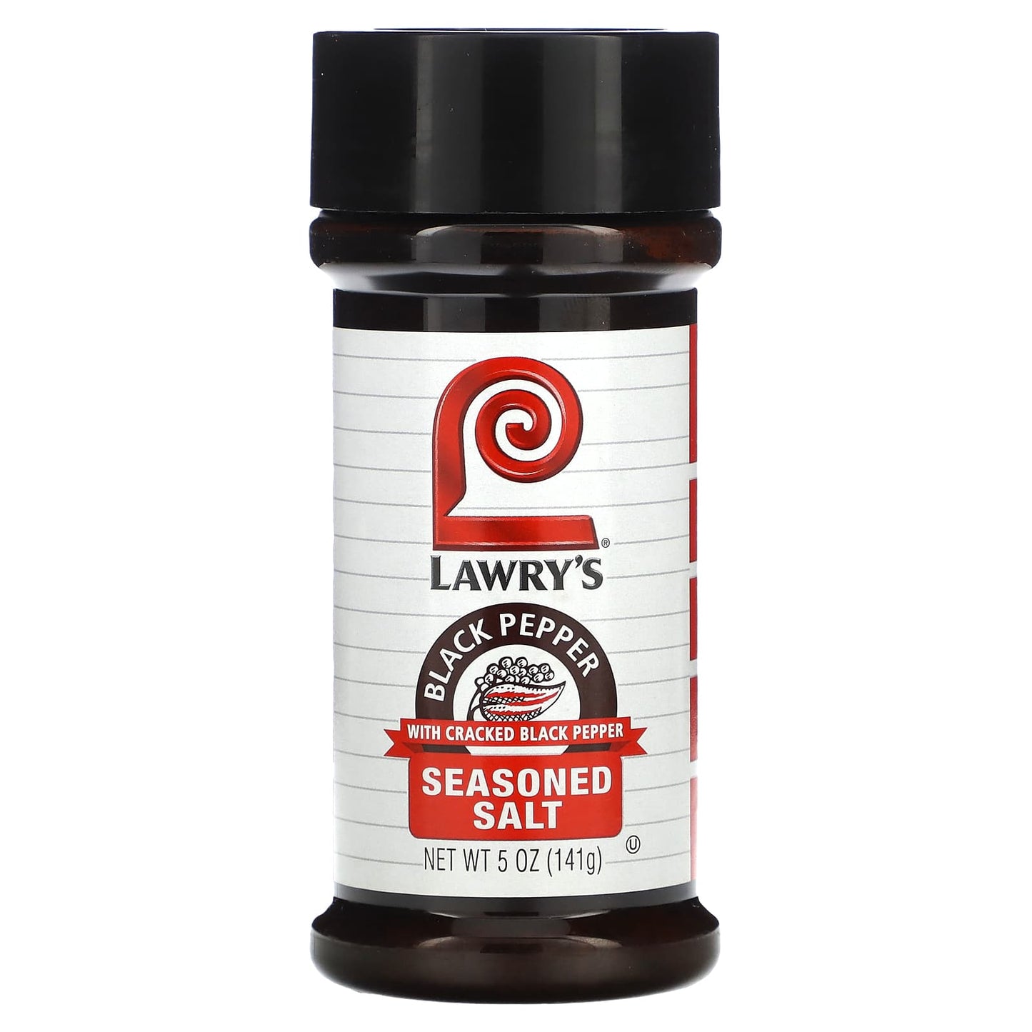 Lawry's, Seasoned Salt With Cracked Black Pepper, 5 oz (141 g) - Image 1