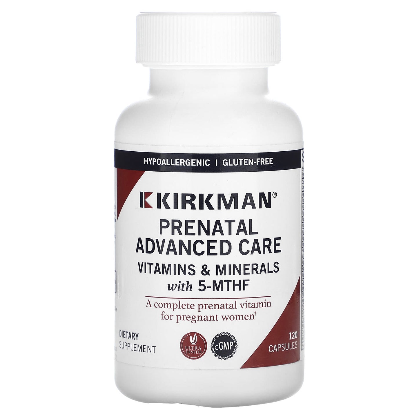 Kirkman Labs, Prenatal Advanced Care, 120 Capsules - Image 1