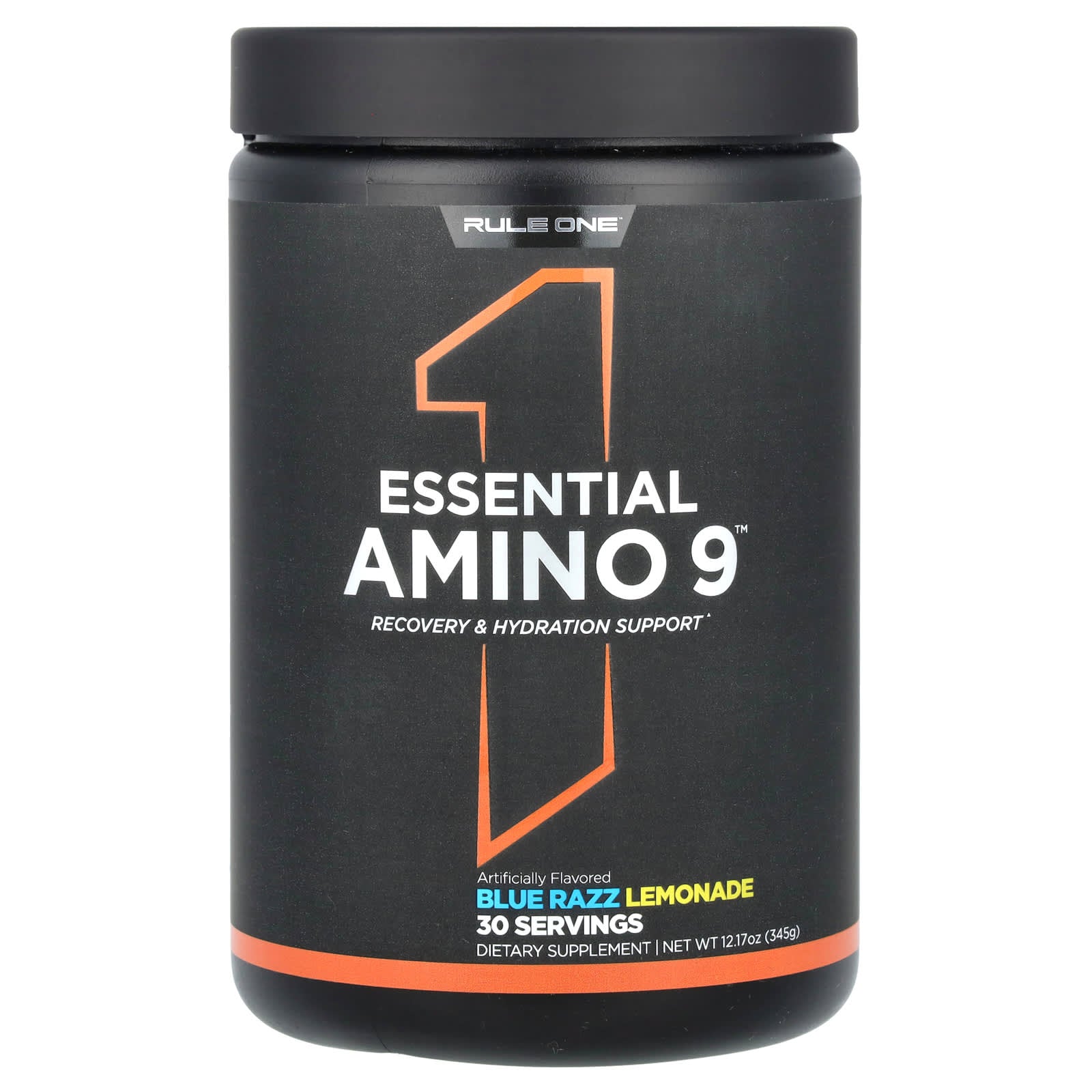 Rule One Proteins, Essential Amino 9, Blue Razz Lemonade, 12.17 oz (345 g) - Image 1