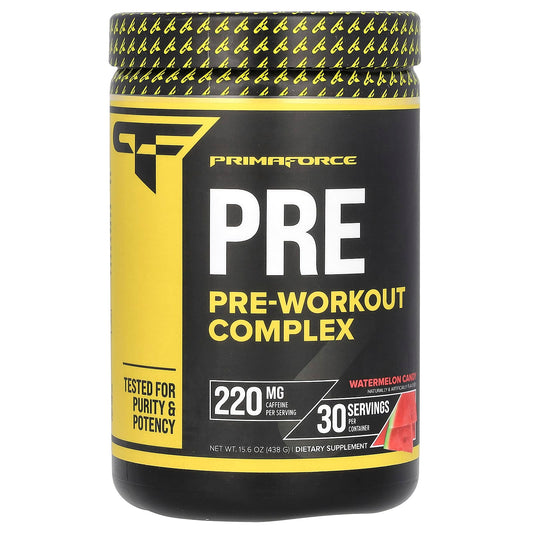 Primaforce, Pre-Workout Complex, Watermelon Candy, 15.6 oz (438 g) - Image 1