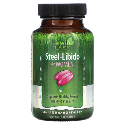 Steel-Libido for Women by Irwin Naturals - Boost Libido & Enjoy Healthy Sex - Image 1