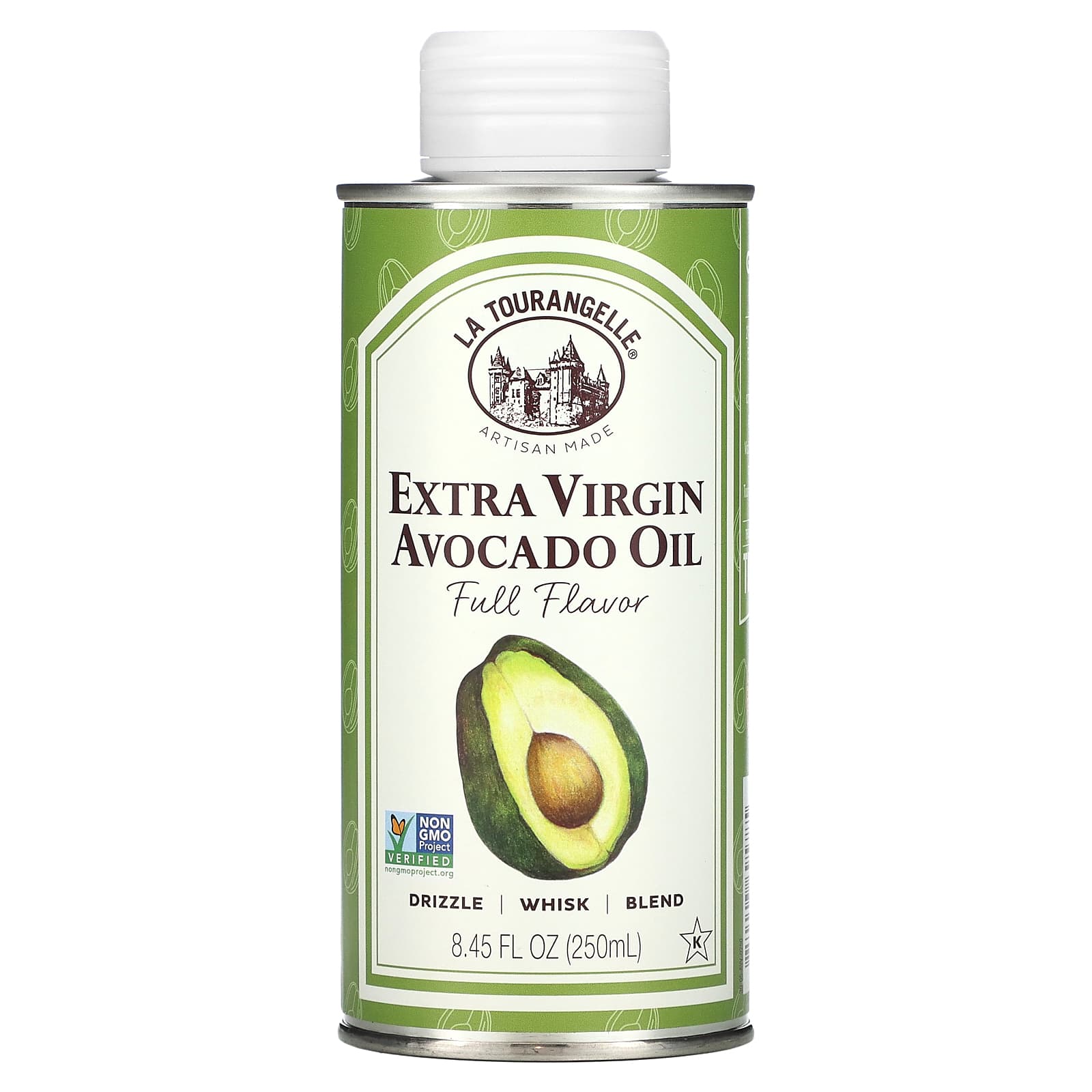 La Tourangelle, Extra Virgin Avocado Oil, Full Flavor, 8.45 fl oz (250 ml) - Image 1