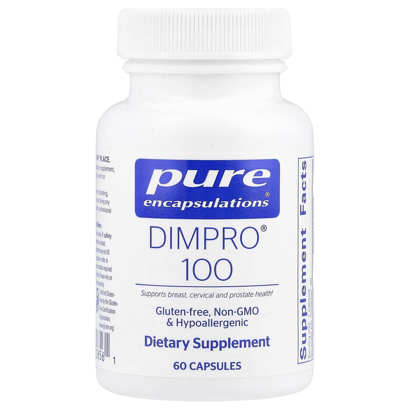 Pure Encapsulations, DIMPRO® 100, 60 Capsules - Image 1