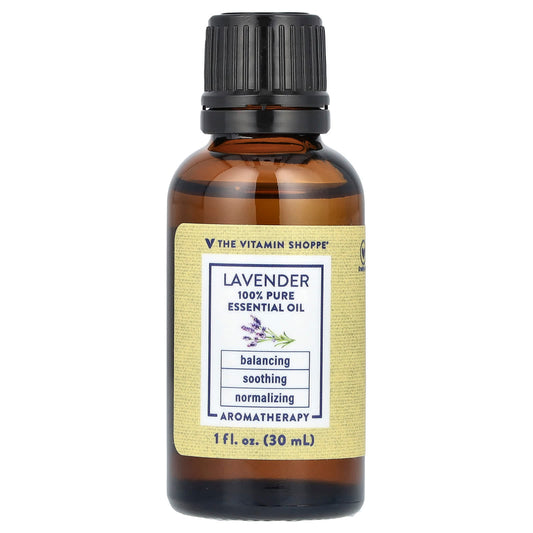 The Vitamin Shoppe, 100% Pure Essential Oil, Lavender, 1 fl oz (30 ml) - Image 1