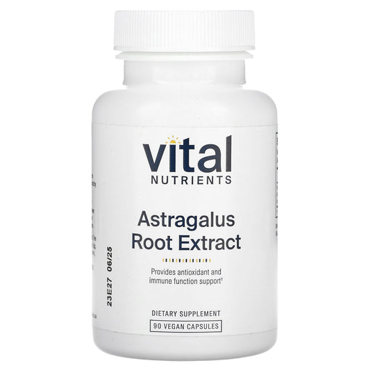 Vital Nutrients, Astragalus Root Extract, 90 Vegan Capsules (300 mg per Capsule) - Image 1