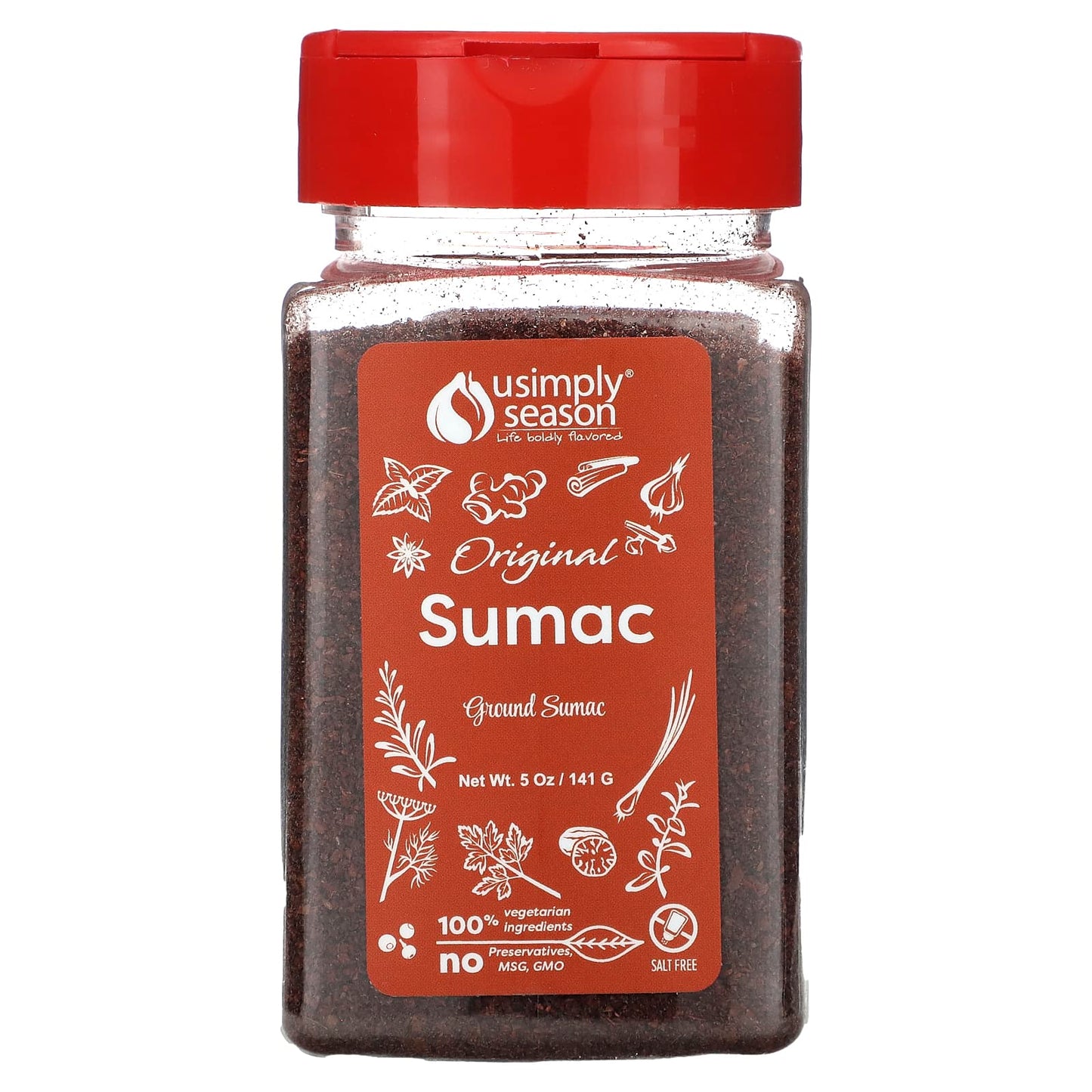 USimplySeason, Original Sumac, Ground, 5 oz (141 g) - Image 1