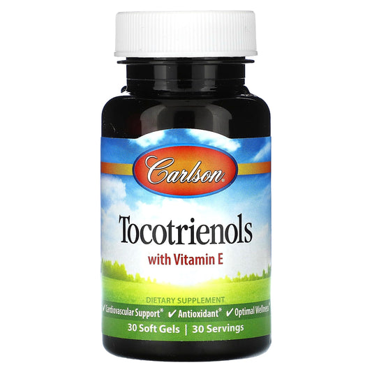Carlson Tocotrienols with Vitamin E for Optimal Cardiovascular Health - Image 1