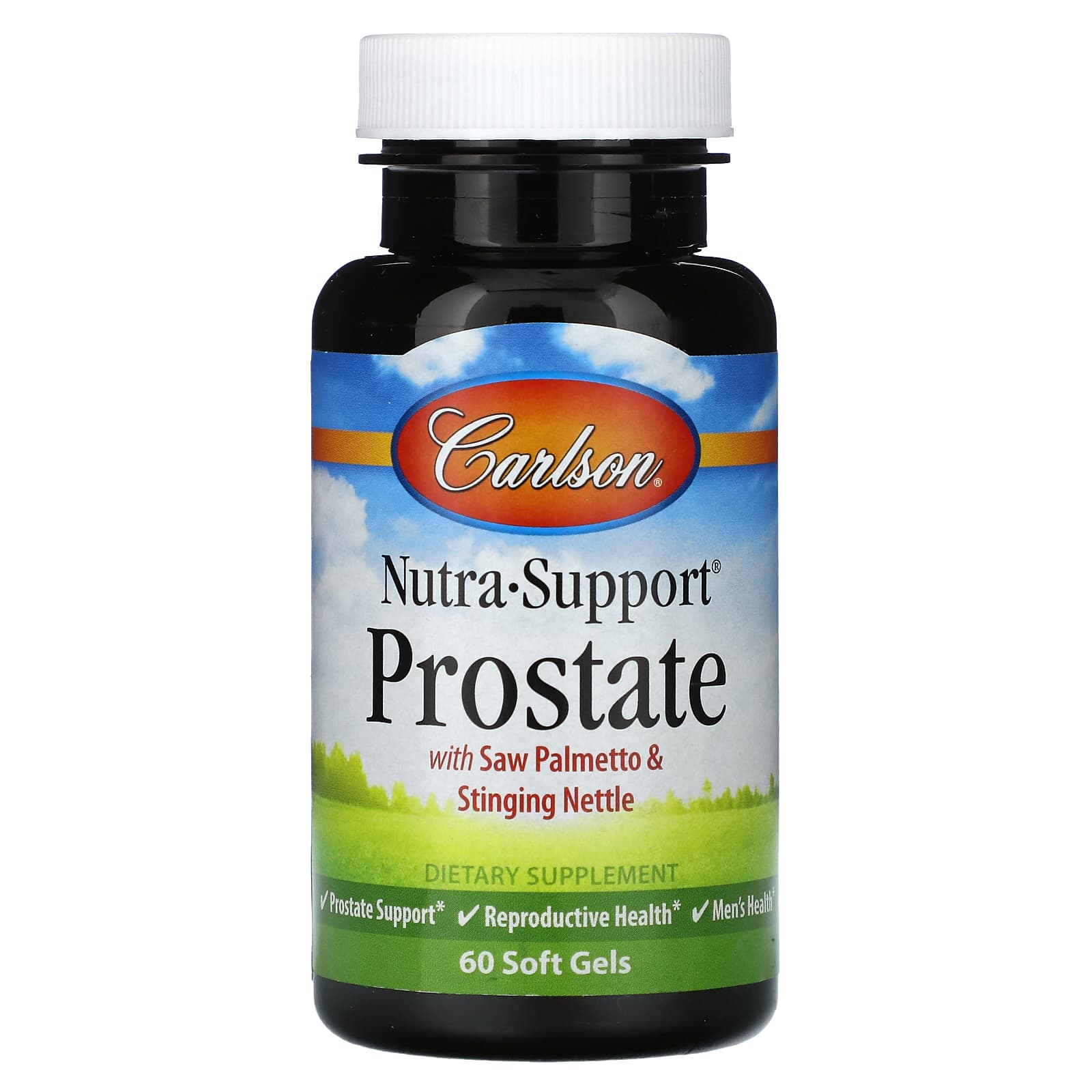 Carlson Nutra-Support Prostate Support with Saw Palmetto & Stinging Nettle - 60 Soft Gels - Image 1