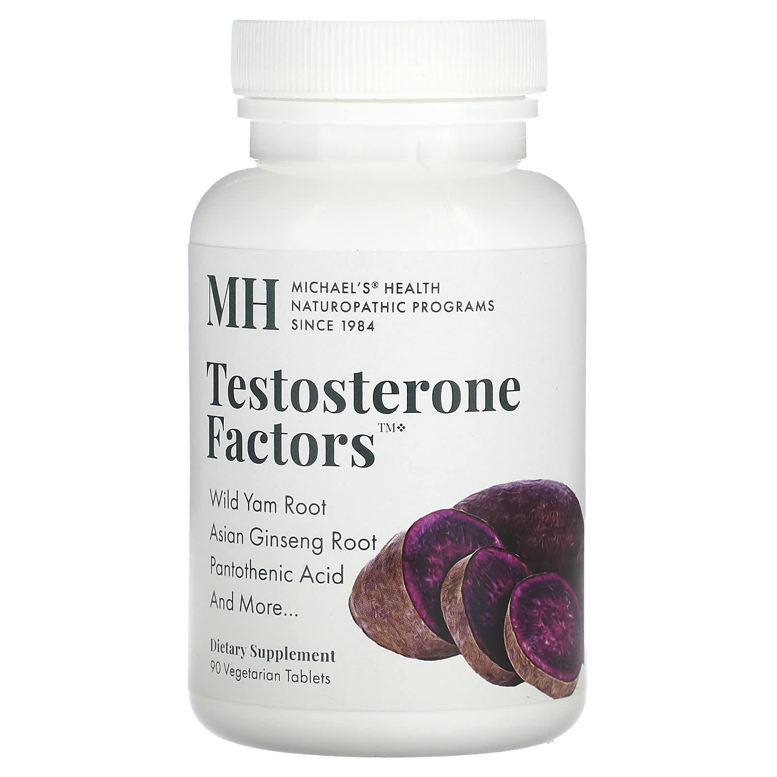 Michael's Health, Testosterone Factors, 90 Vegetarian Tablets - Image 1