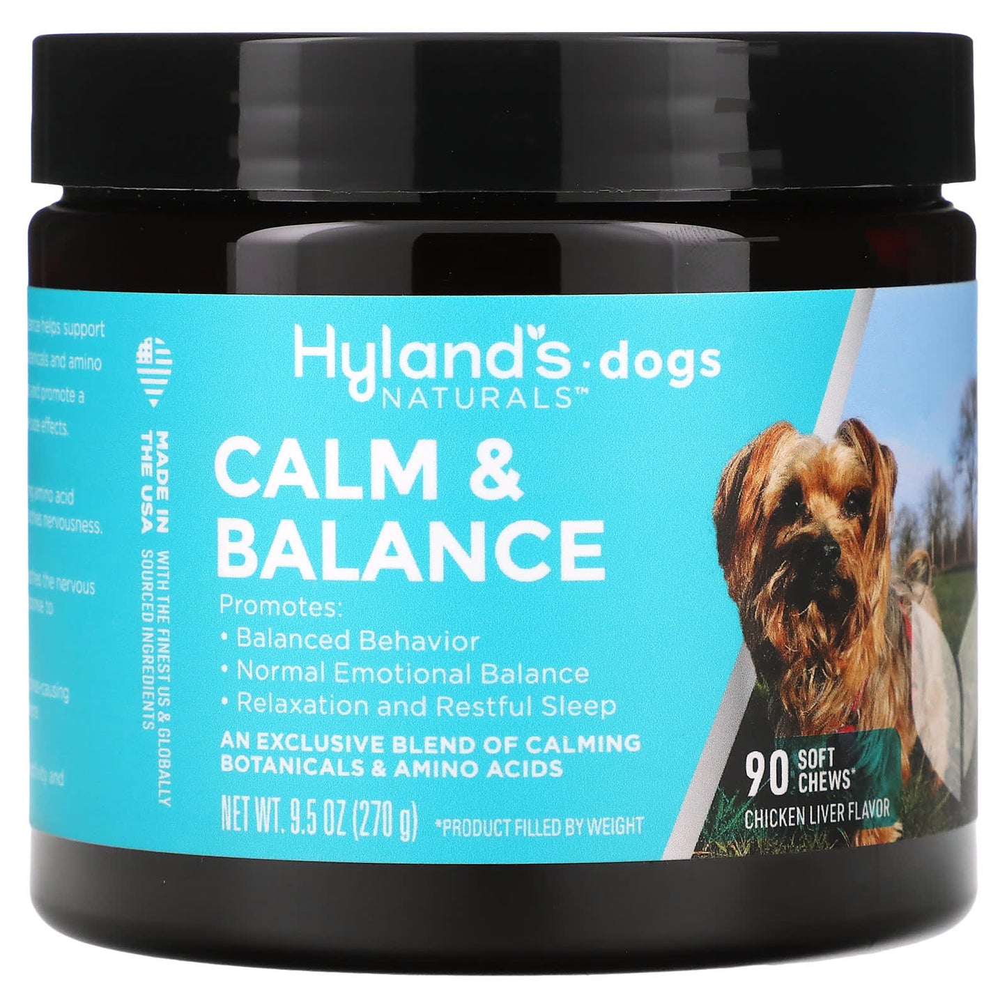 Hyland's Naturals Calm & Balance for Dogs - 90 Soft Chews - Image 1