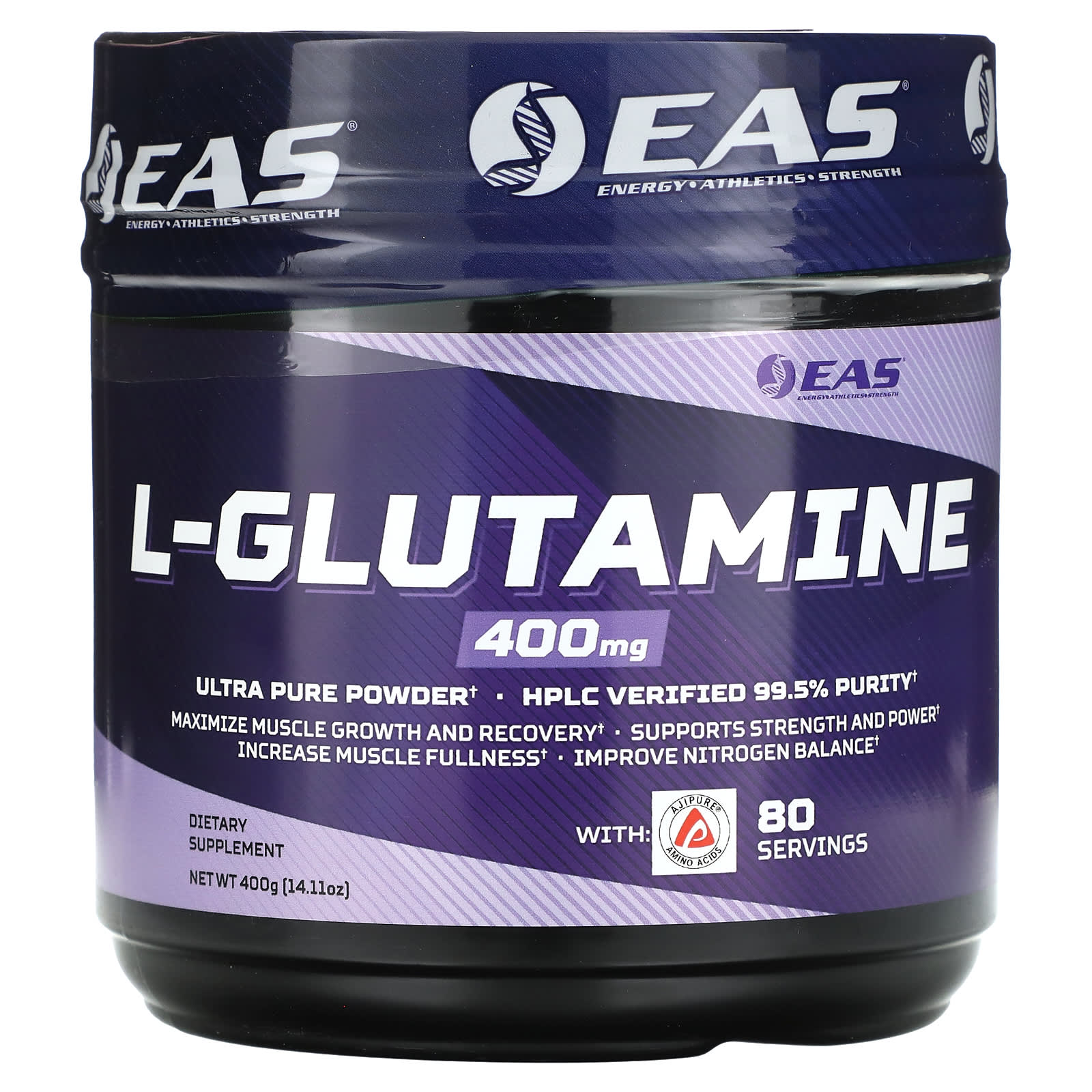 Optimize Muscle Growth & Recovery with EAS L-Glutamine Powder - Image 1