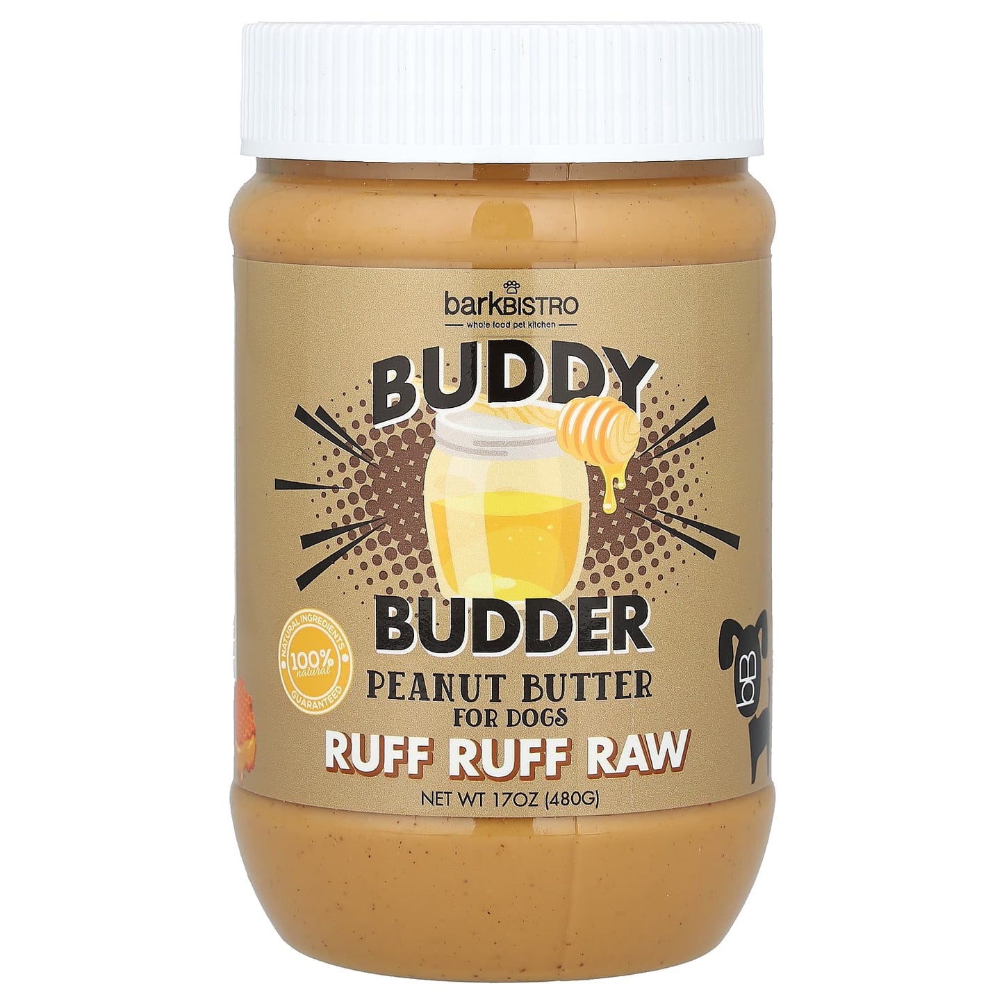 All-Natural Peanut Butter for Dogs | Healthy Treats by Bark Bistro - Image 1
