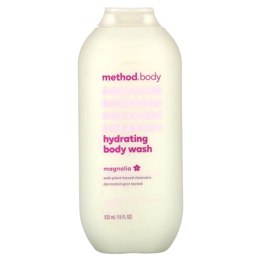 Method, Hydrating Body Wash, Magnolia , 18 fl oz (532 ml) - Image 1