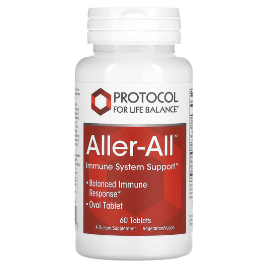 Protocol for Life Balance, Aller-All, Immune System Support, 60 Tablets - Image 1