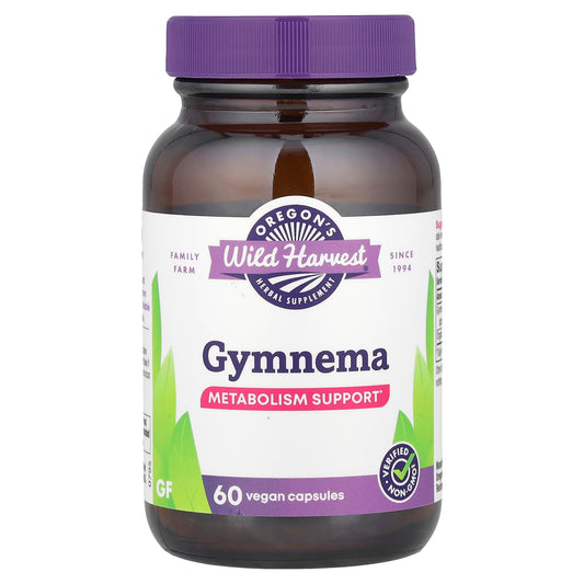 Oregon's Wild Harvest, Gymnema, 60 Vegan Capsules - Image 1