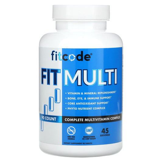 Complete Multivitamin Complex by FitCode, 90 Tablets for Optimal Health - Image 1