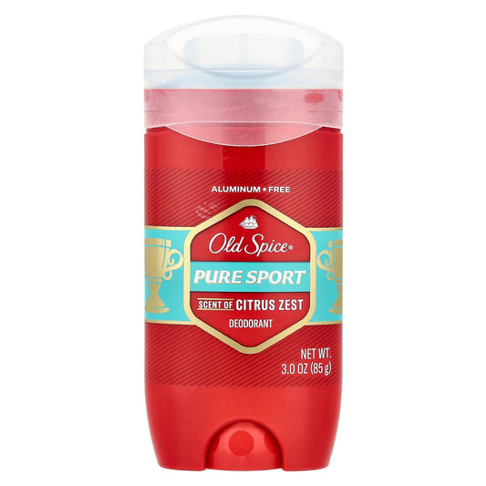 Old Spice, Pure Sport Deodorant, Citrus Zest, 3 oz (85 g) - Image 1