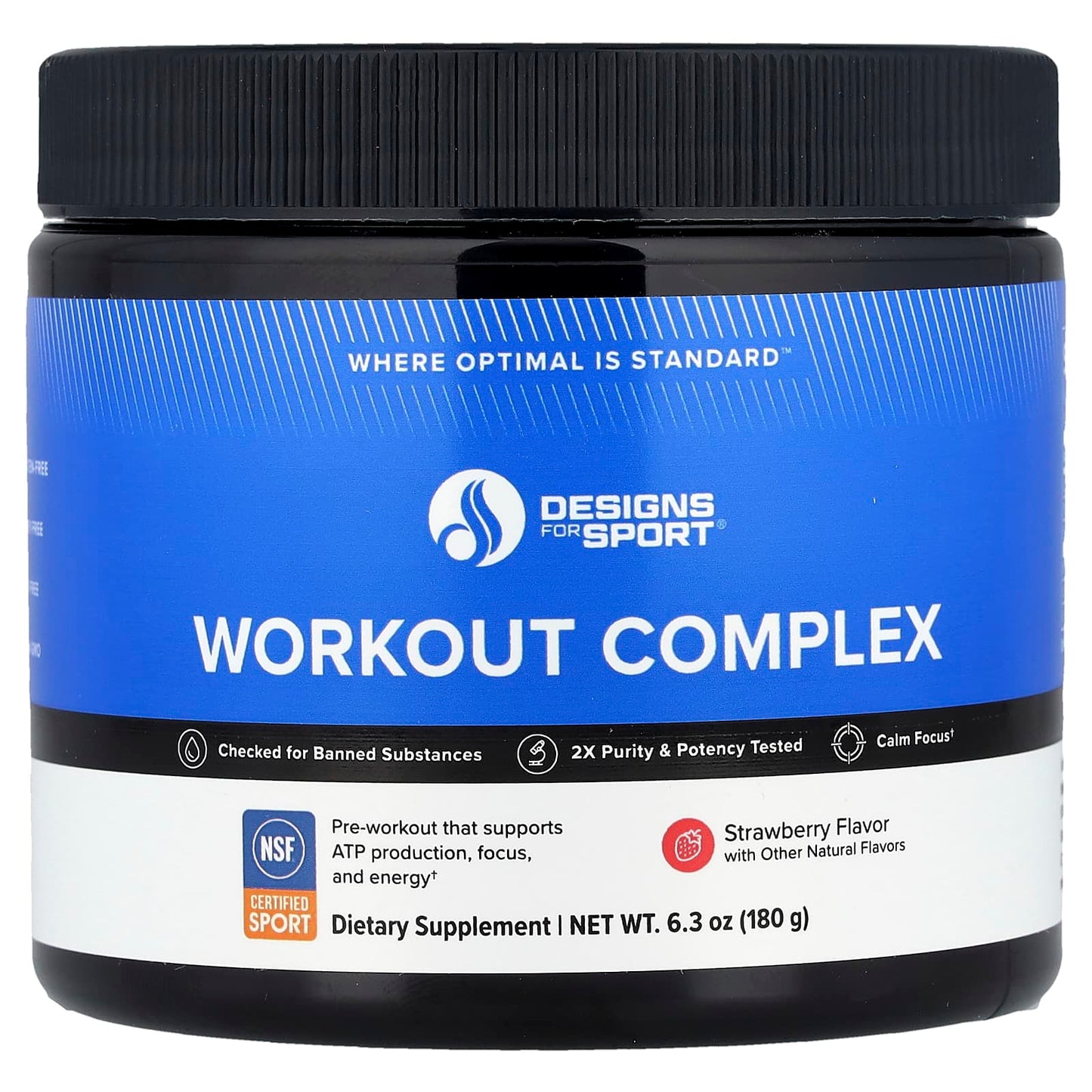 Strawberry Workout Complex for Peak Performance by Designs For Health - Image 1